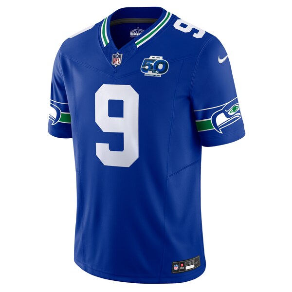 Kenneth Walker III Seattle Seahawks Nike 50th Season Vapor F.U.S.E. Limited Jersey - Royal/College Navy