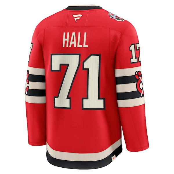 Taylor Hall Chicago Blackhawks  2025 NHL Winter Classic Premium Player Jersey - Red