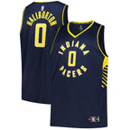 Tyrese Haliburton Indiana Pacers  Big & Tall Fast Break Jersey - Icon Edition - Navy
