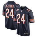 Nick McCloud Chicago Bears Nike Team Game Jersey -  Navy