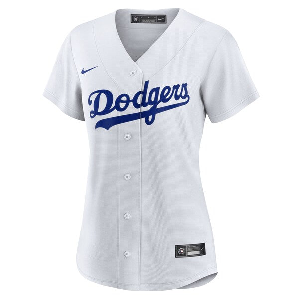 Los Angeles Dodgers Nike Women's #1 Bride Home Replica Jersey - White