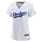 Los Angeles Dodgers Nike Women's #1 Bride Home Replica Jersey - White