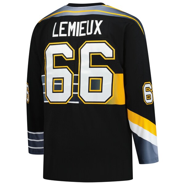 Mario Lemieux Pittsburgh Penguins  1996/97 Blue Line 2.0 Jersey - Black