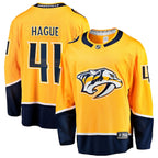 Nicolas Hague Nashville Predators  Home Breakaway Jersey - Gold