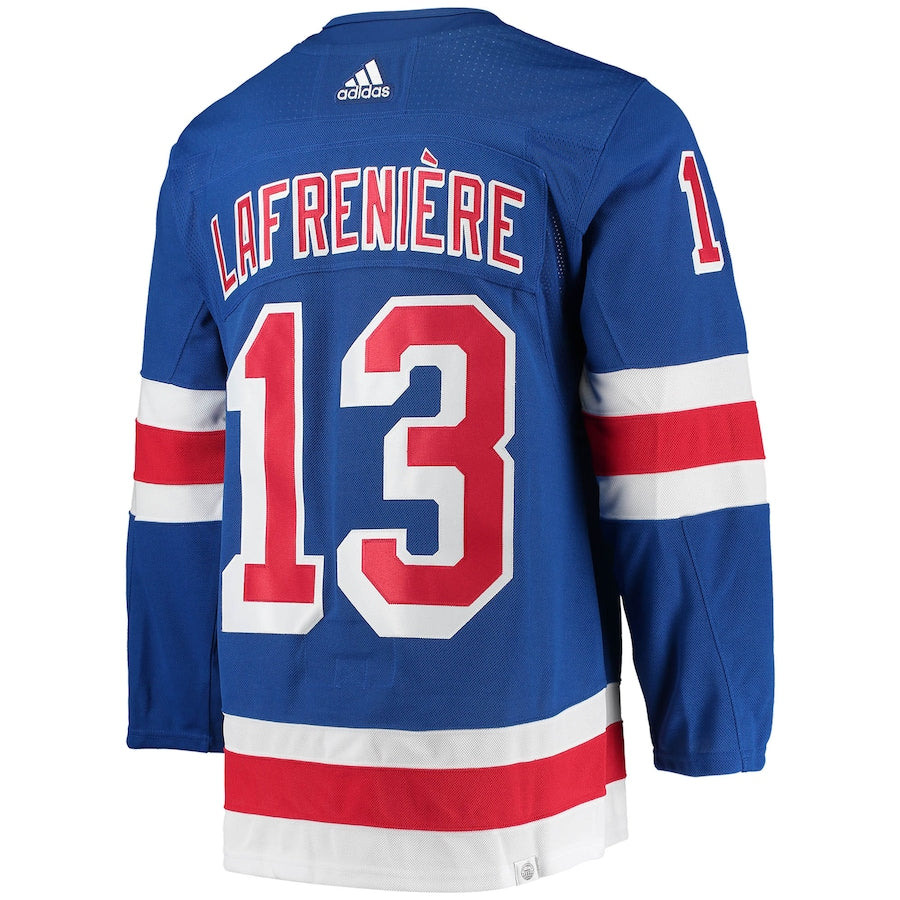 Alexis Lafreniere New York Rangers adidas Home Primegreen Authentic Pro Player - Jersey - Blue