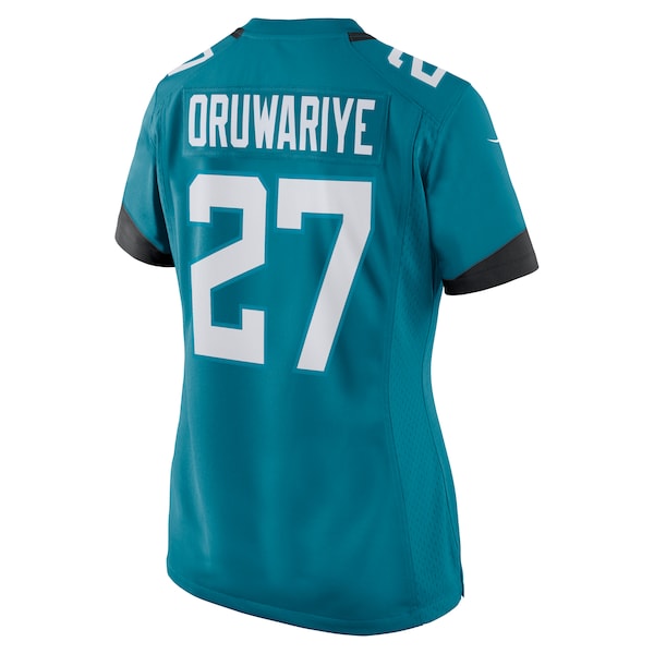 Amani Oruwariye Jacksonville Jaguars Nike Women's  Game Jersey -  Teal
