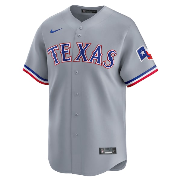 Jacob deGrom Texas Rangers Nike Away Limited Player Jersey - Gray/White