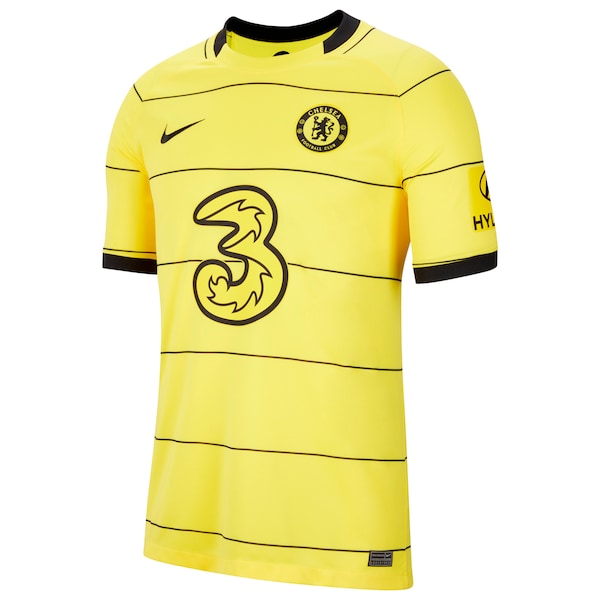 Romelu Lukaku Chelsea Nike 2021/22 Away Replica Player Jersey - Yellow