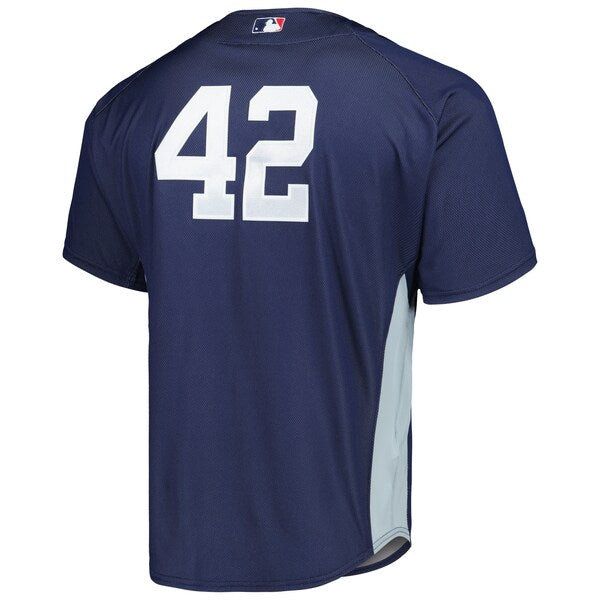 Mariano Rivera New York Yankees Cooperstown Collection 2009 Batting Practice Jersey - Navy