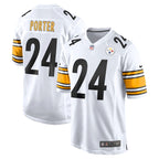 Joey Porter Jr. Pittsburgh Steelers Nike Away Game Jersey - White/Black