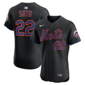 Juan Soto New York Mets Nike Alternate Elite Jersey - Black/White