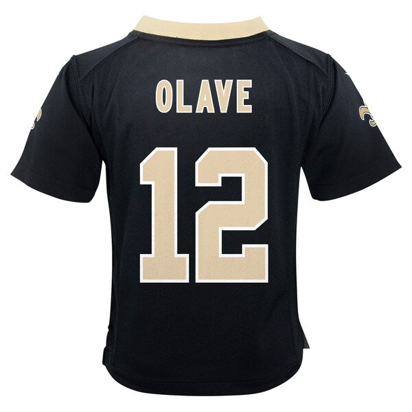 Chris Olave New Orleans Saints Nike Preschool Player Game Jersey - Black
