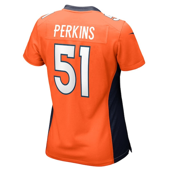 Ronnie Perkins Denver Broncos Nike Women's  Game Jersey -  Orange