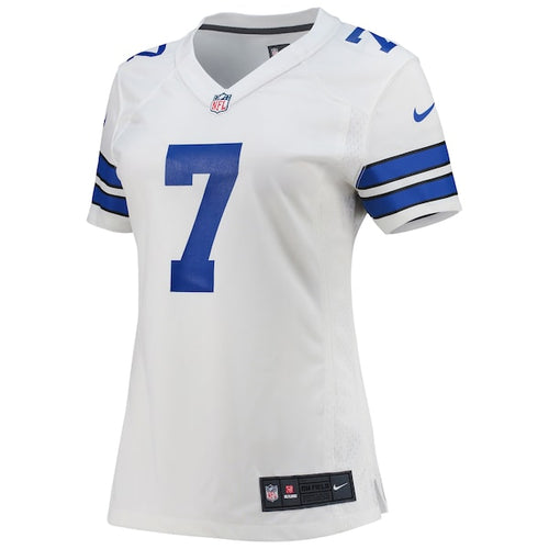 Trevon Diggs Dallas Cowboys Nike Women's Game Jersey - White/Navy