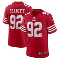 Jordan Elliott San Francisco 49ers Nike Team Game Jersey -  Scarlet