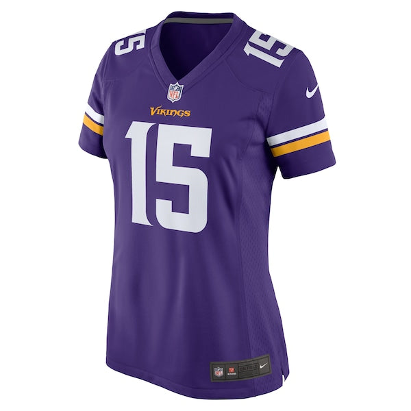 Joshua Dobbs Minnesota Vikings Nike Women's  Game Jersey -  Purple