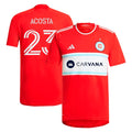 Kellyn Acosta Chicago Fire adidas 2024 Return To Red Replica Player Jersey - Red