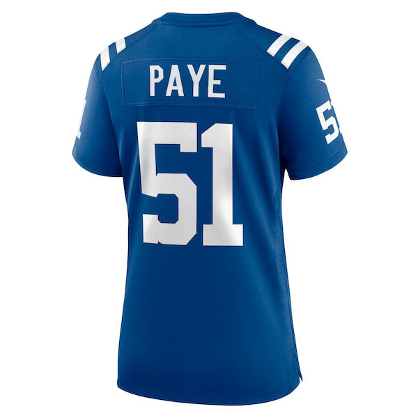 Kwity Paye Indianapolis Colts Nike Women's Game Jersey - Royal/Blue