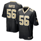 Demario Davis New Orleans Saints Nike  Game Jersey -  Black