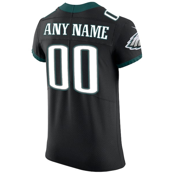 Philadelphia Eagles Nike Vapor Untouchable Custom Elite Jersey - Black