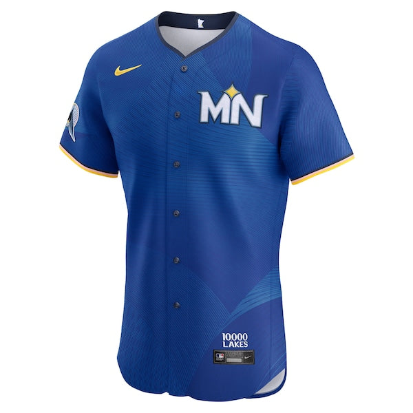 Minnesota Twins Nike City Connect  Elite Jersey - Royal