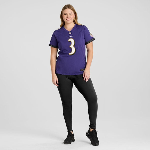 Deonte Harty Baltimore Ravens Nike Women's  Game Jersey -  Purple