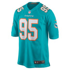 Byron Cowart Miami Dolphins Nike  Game Jersey -  Aqua