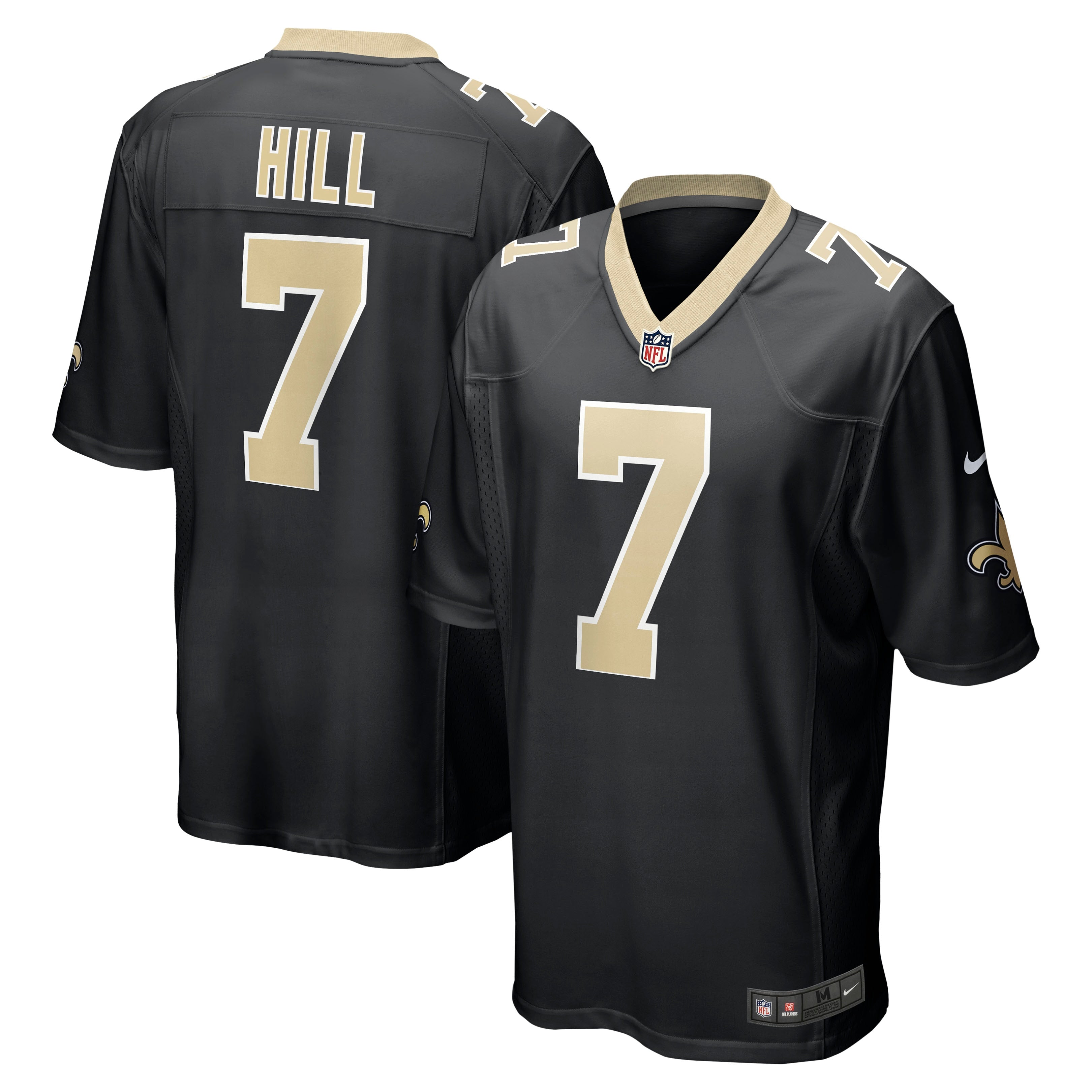 Taysom Hill New Orleans Saints Nike Alternate Game Jersey -  White/Black