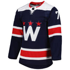 TJ Oshie Washington Capitals adidas Alternate Primegreen Authentic Player Jersey - Navy/Red