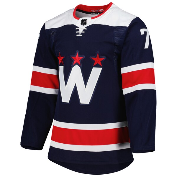 TJ Oshie Washington Capitals adidas Alternate Primegreen Authentic Player Jersey - Navy/Red