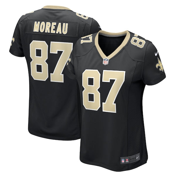 Foster Moreau New Orleans Saints Nike Women's Team Game Jersey -  Black