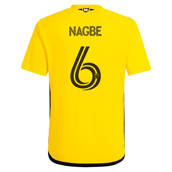 Darlington Nagbe Columbus Crew adidas Youth 2024 The Home Kit Replica Player Jersey - Yellow