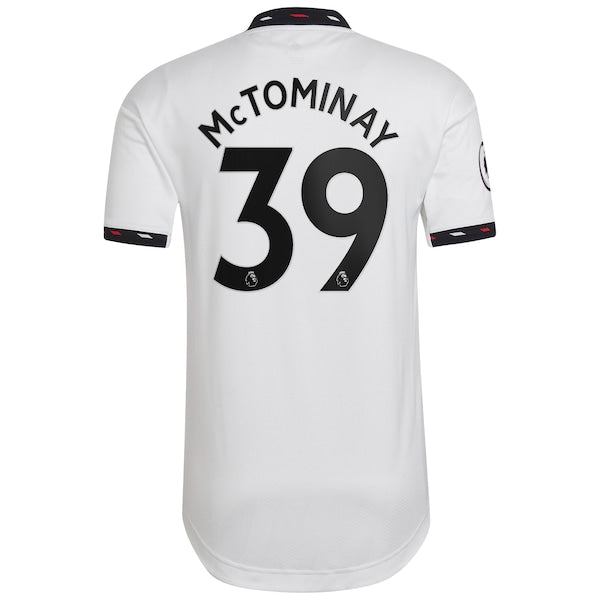 Scott McTominay Manchester United adidas 2022/23 Away Authentic Player Jersey - White