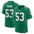 Zack Baun Philadelphia Eagles Nike Alternate Game Jersey -  Kelly Green/Green