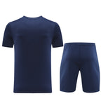 Nike Short Sleeve Training Jersey Set-ND06- Dark Blue