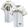 Michael Darrell-Hicks Pittsburgh Pirates Nike Home Replica Jersey - White