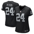 Marcus Peters Las Vegas Raiders Nike Women's Team Game Jersey -  Black