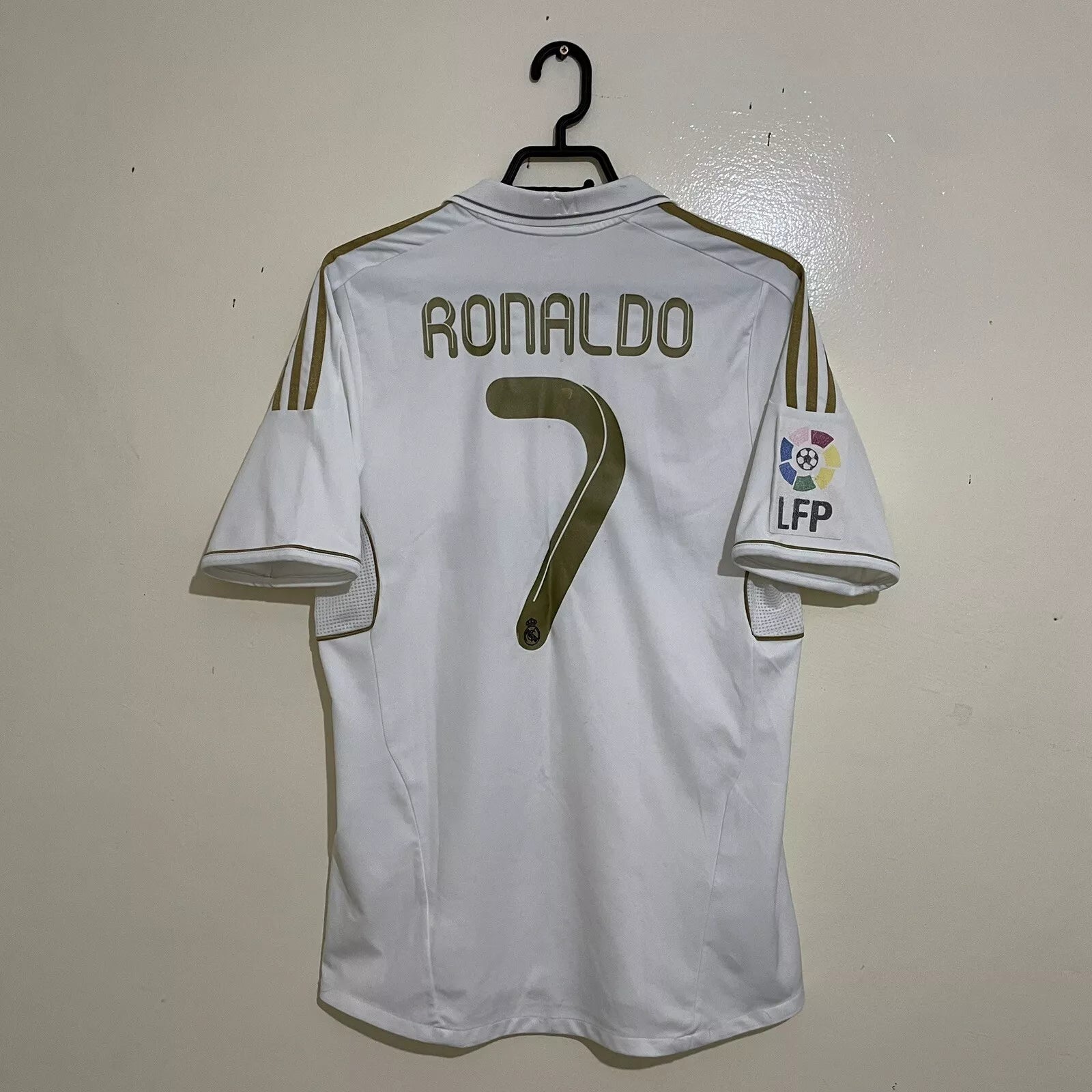 Cristiano Ronaldo Los Merengues 2011-12 Home Vintage Jersey