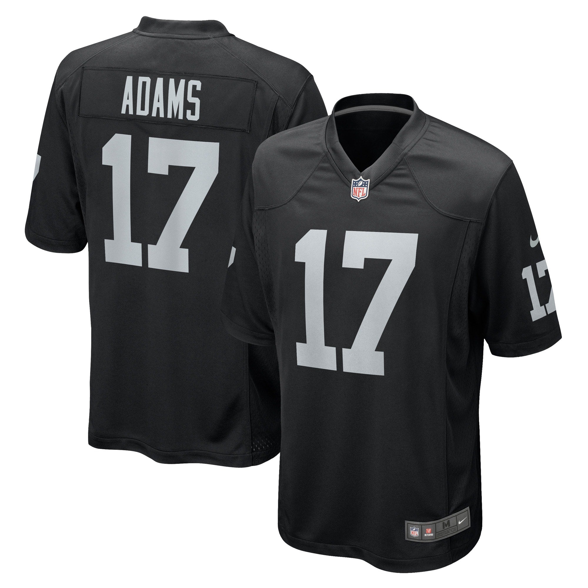 Davante Adams Las Vegas Raiders Nike Game Jersey - White/Black