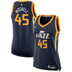 Donovan Mitchell Utah Jazz Nike Women's Swingman Jersey - Icon Edition - Navy