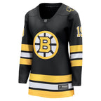 John Beecher Boston Bruins  Women's Home Breakaway Player Jersey - Black