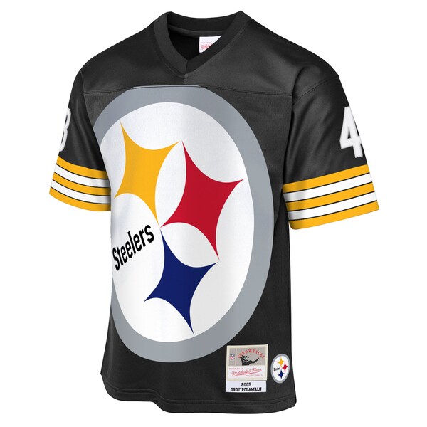 Troy Polamalu Pittsburgh Steelers 2005 Throwback Fashion Jersey - Black