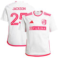 Aziel Jackson St. Louis City SC adidas Youth 2024 The Confluence Kit Replica Player Jersey - White