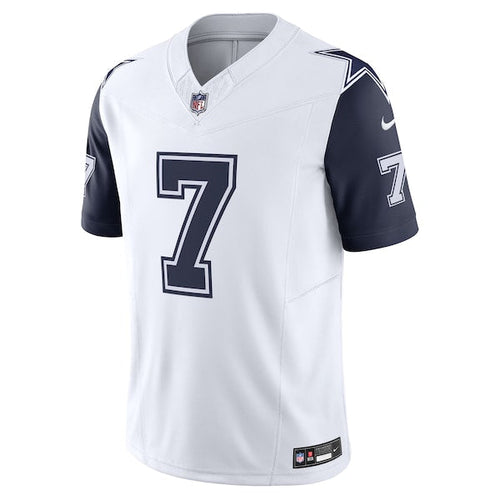 Trevon Diggs Dallas Cowboys Nike Vapor F.U.S.E. Limited Jersey - White/Navy