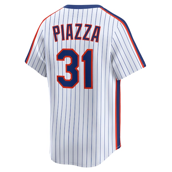 Mike Piazza New York Mets Nike Throwback Cooperstown Collection Limited Jersey - White
