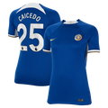 Moisés Caicedo Chelsea Nike Women's 2023/24 Home Stadium Replica Player Jersey - Blue/Navy