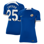 Moisés Caicedo Chelsea Nike Women's 2023/24 Home Stadium Replica Player Jersey - Blue/Navy