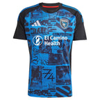 Cristian Arango San Jose Earthquakes adidas 2025 Headliner Replica Player Jersey - Black