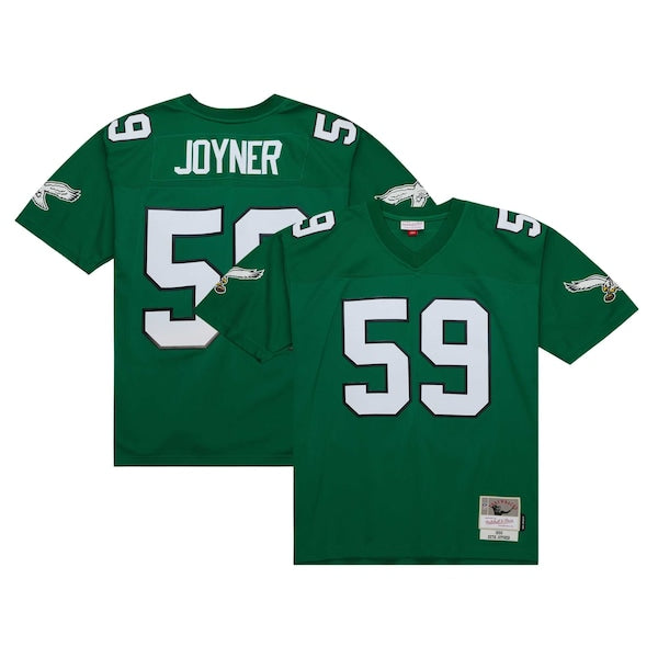 Seth Joyner Philadelphia Eagles Legacy Replica Jersey - Kelly Green