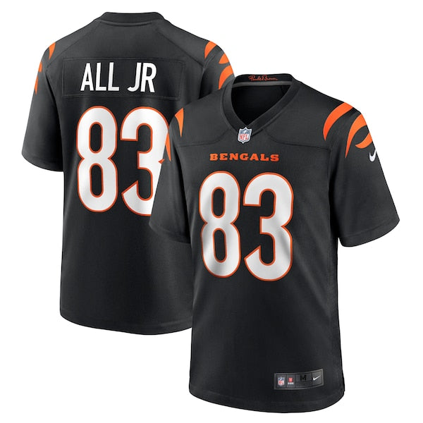 Erick All Jr. Cincinnati Bengals Nike Team Game Jersey -  Black